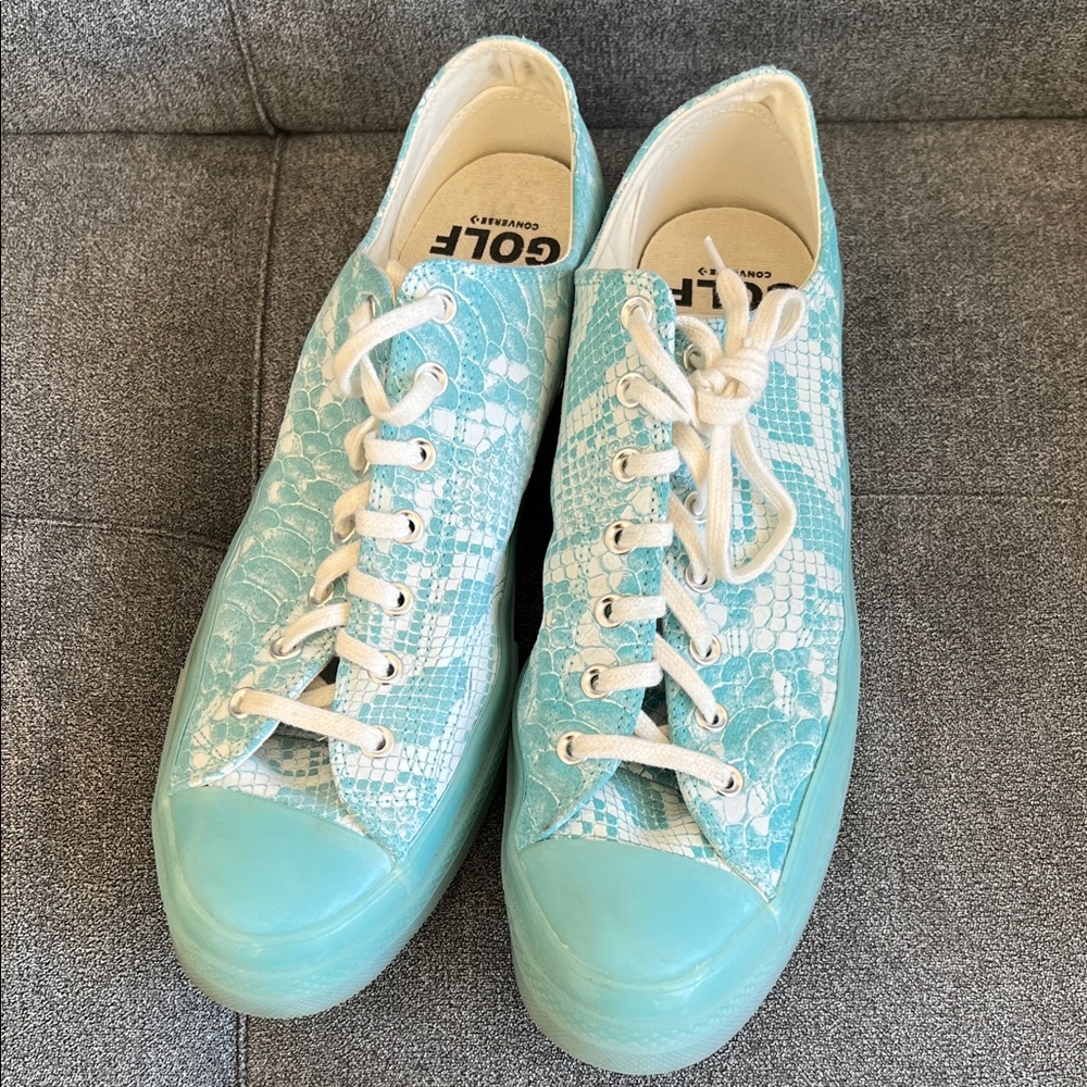 Converse low tops GOLF with snakeskin print